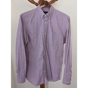 Banana Republic Men's Non-Iron Slim Fit Dress Shirt, Purple / Lavender